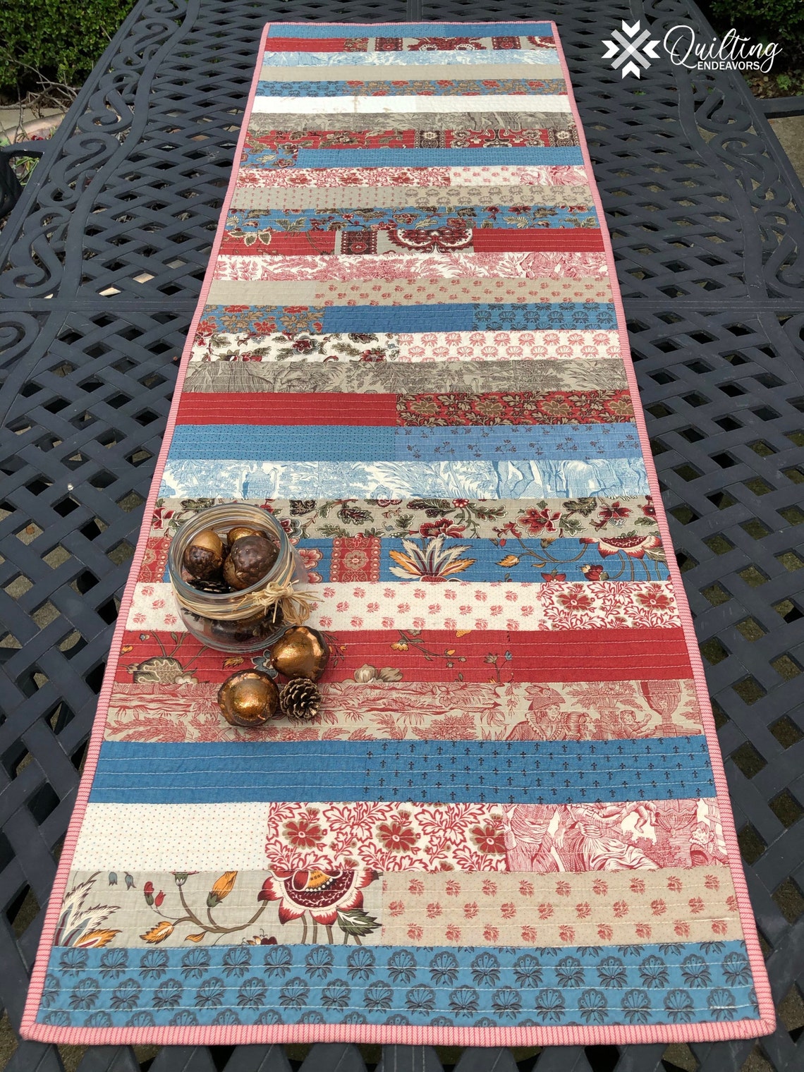 French Country Table Runner Etsy
