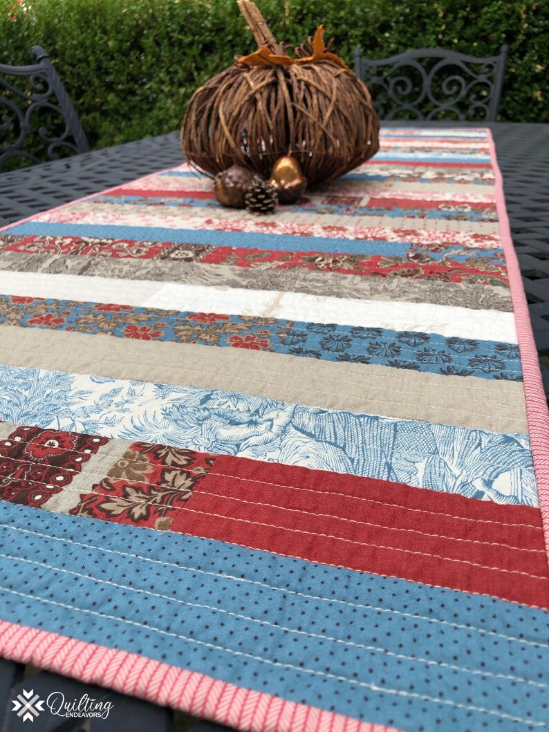 French Country Table Runner Etsy