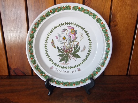 Vintage Portmeirion Christmas themed items. Plate  mug and jug. Great gifts for the Portmeirion collector.