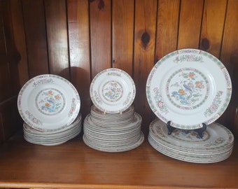 Wedgwood Kutani Crane, Fine Bone China, Barlaston England. Pattern