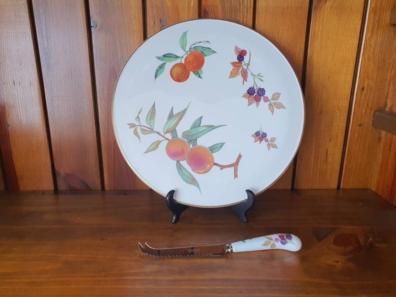 6枚セット Worcester Evesham 桃の絵柄皿 6枚セット Worcester