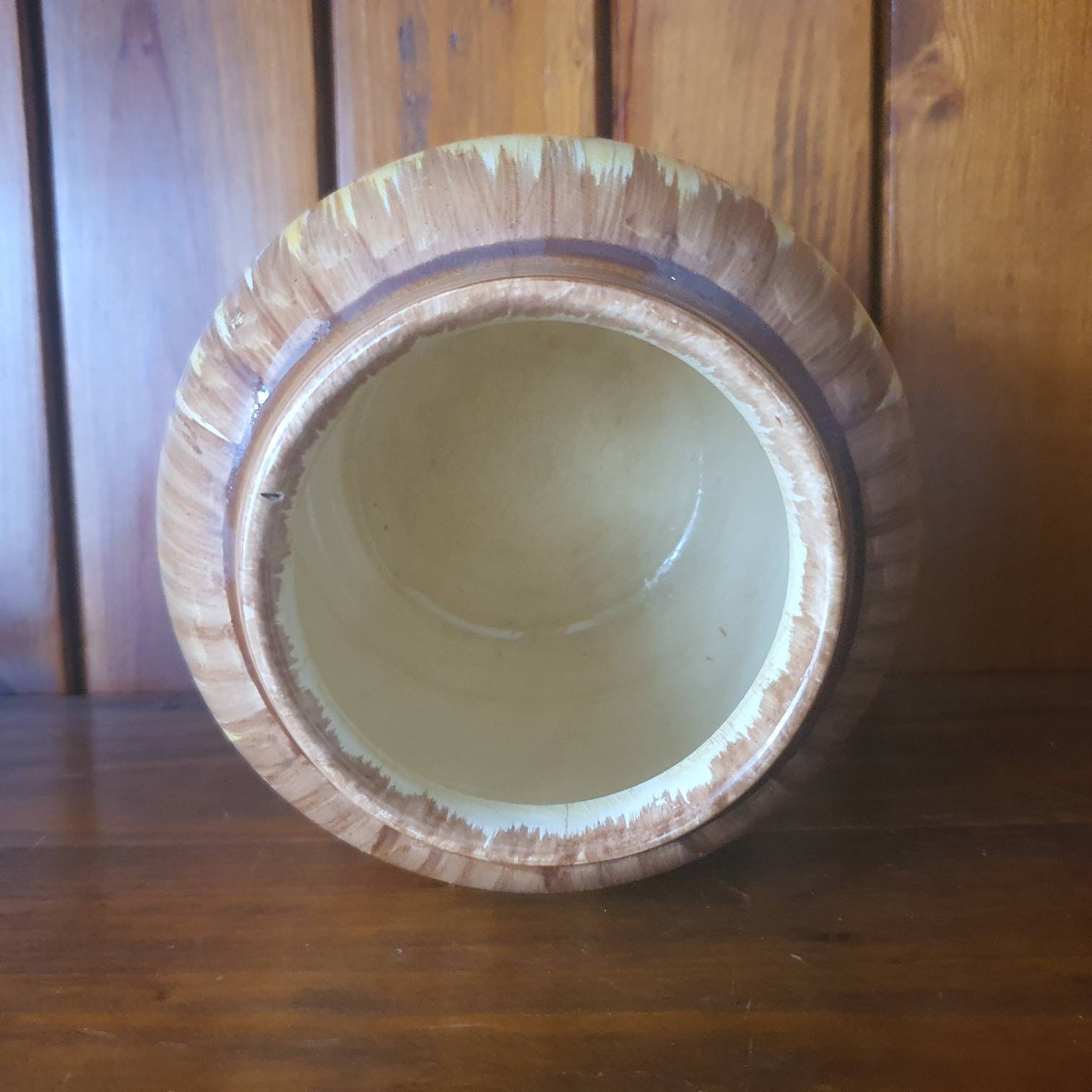 Rare Vintage Art Deco Roskyl British Pottery Vase. Bold Etsy UK