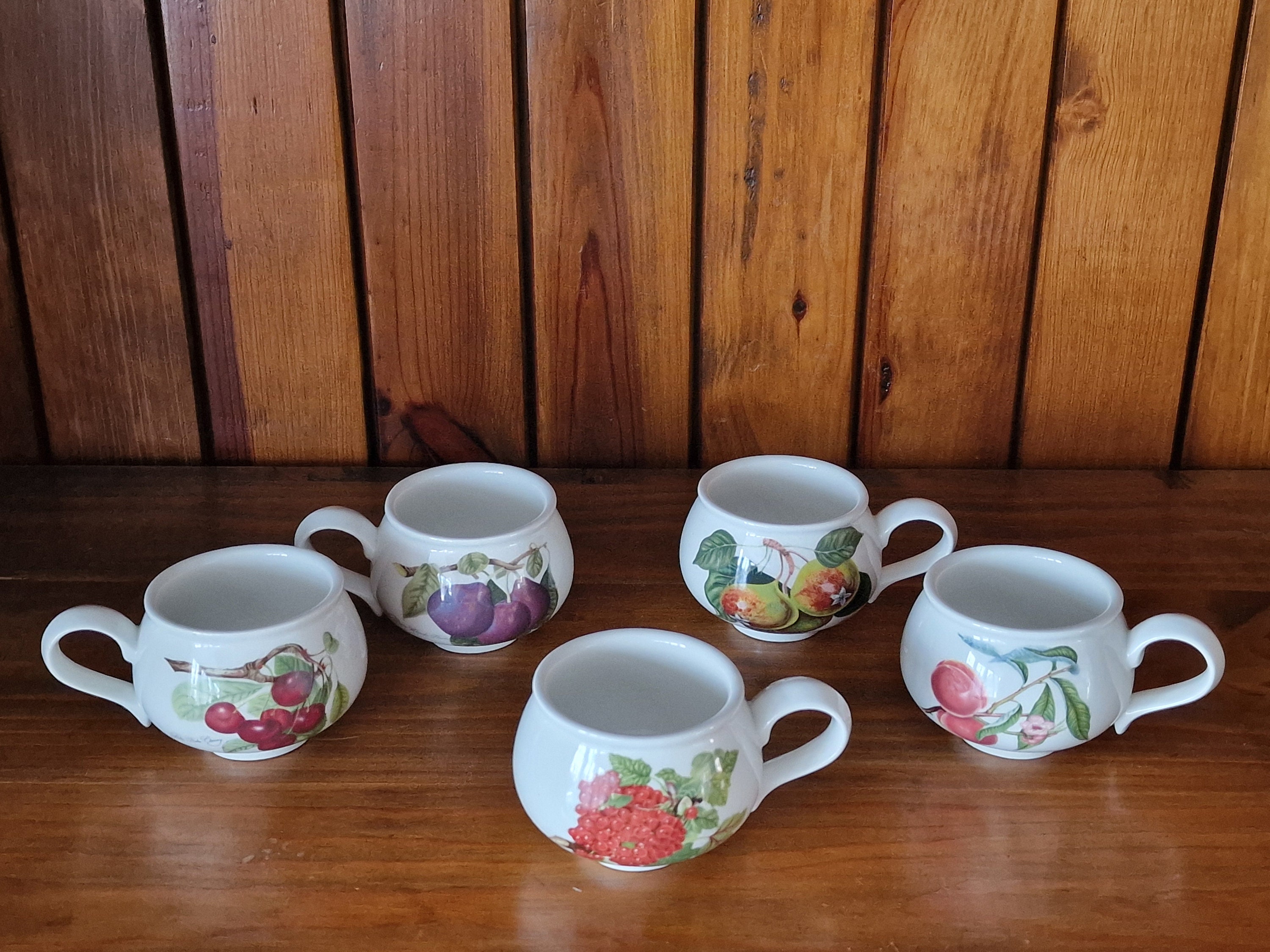 Portmeirion teacup and saucer pomona - Etsy 日本