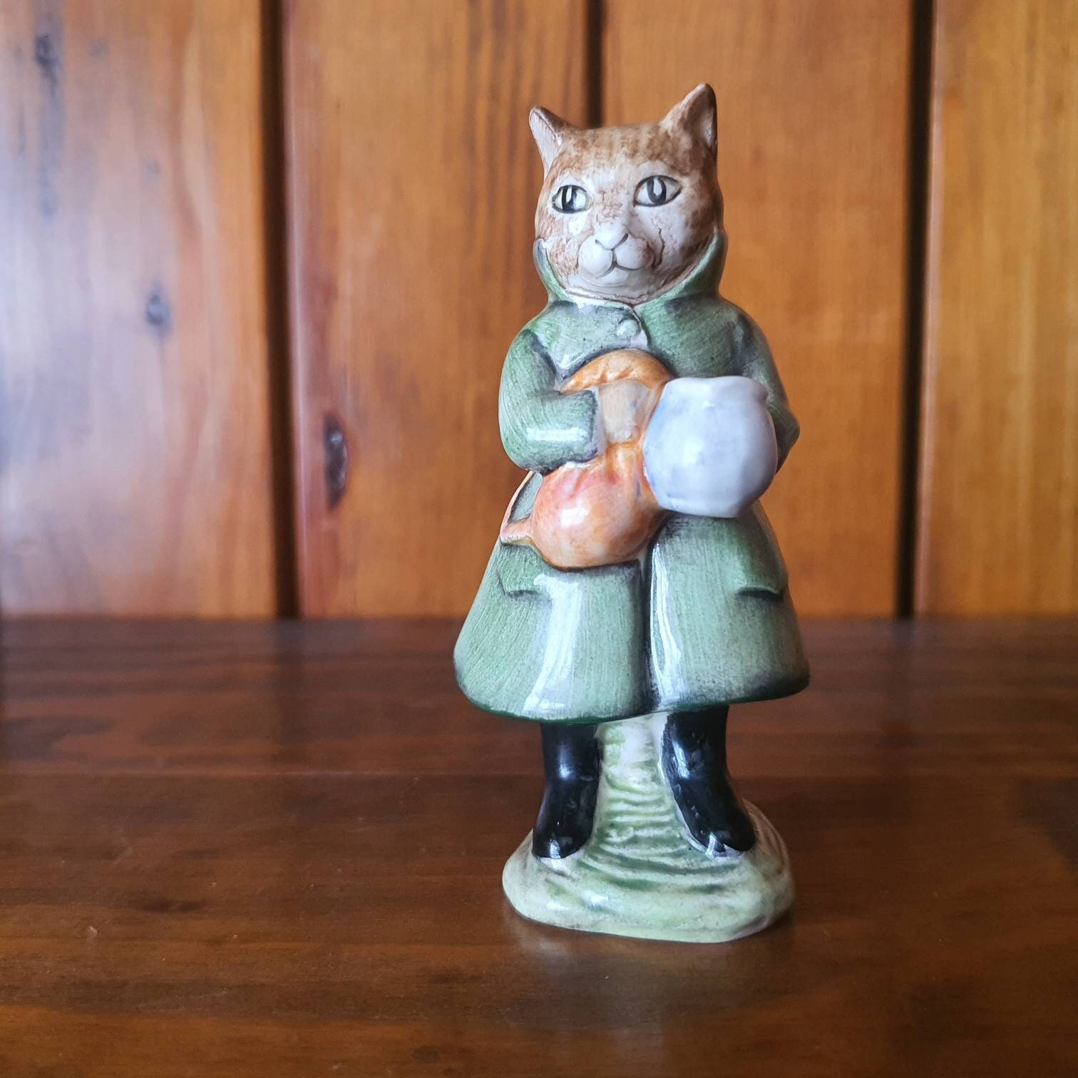 Beatrix Potter Figurines Cat - Etsy