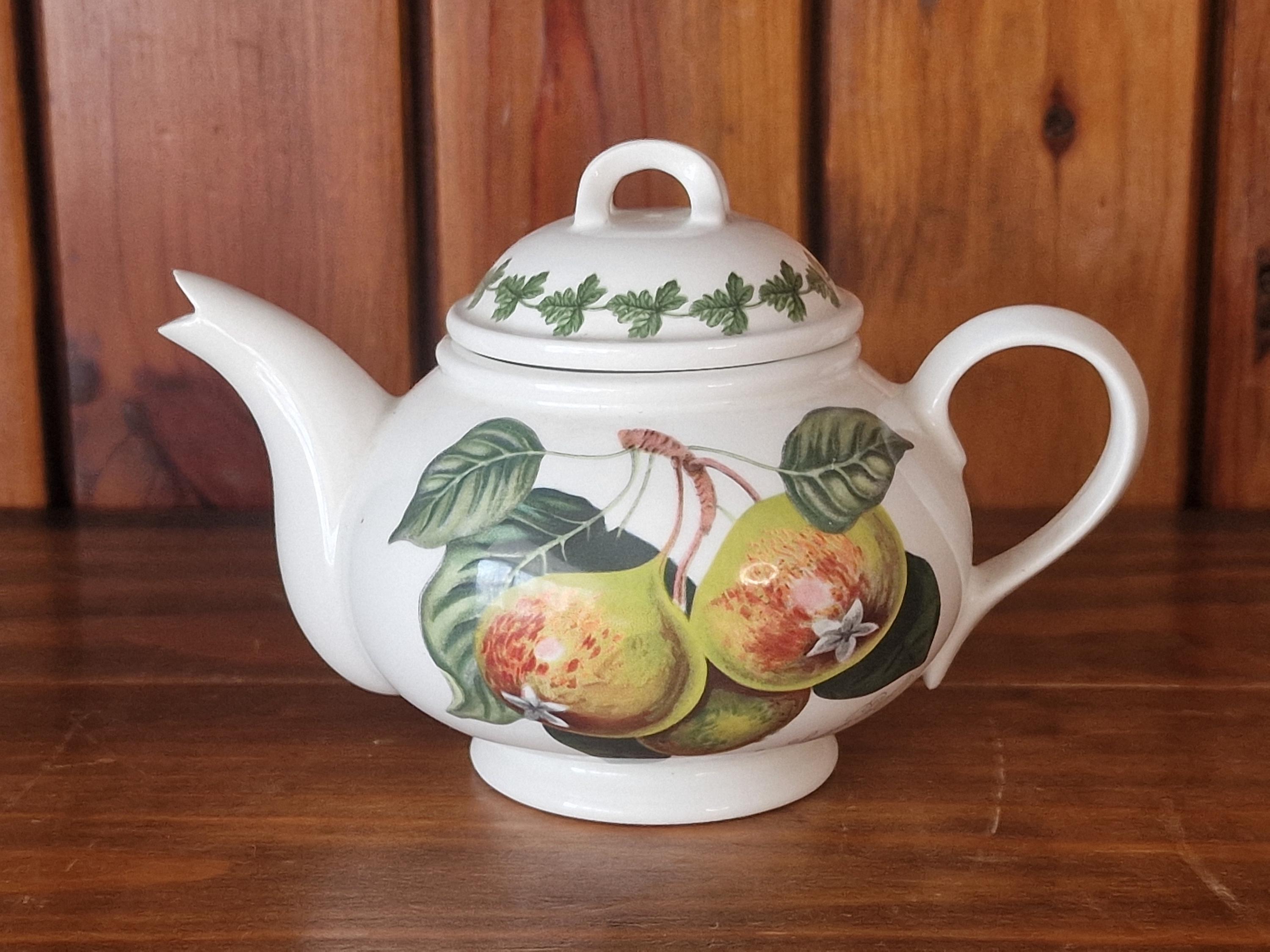 Portmeirion tea pot - Etsy 日本