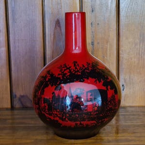 Royal Doulton Flambe Vase - Etsy