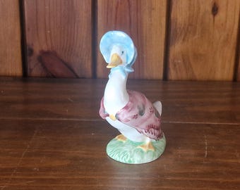 Vintage Royal Albert Beatrix Potter Jemima Puddleduck Figurine