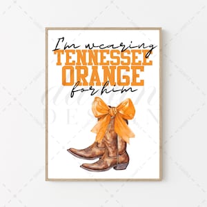 Knoxville, Tennessee | Rocky Top-poster | TN oranje poster | Vols-poster | Slaapzaaldecoratie | Tennessee-decor | College gameday-decor | SEC Decor
