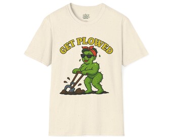 Get Plowed gardening gnome T-Shirt | Funny garden shirt | Plant Lover Merch