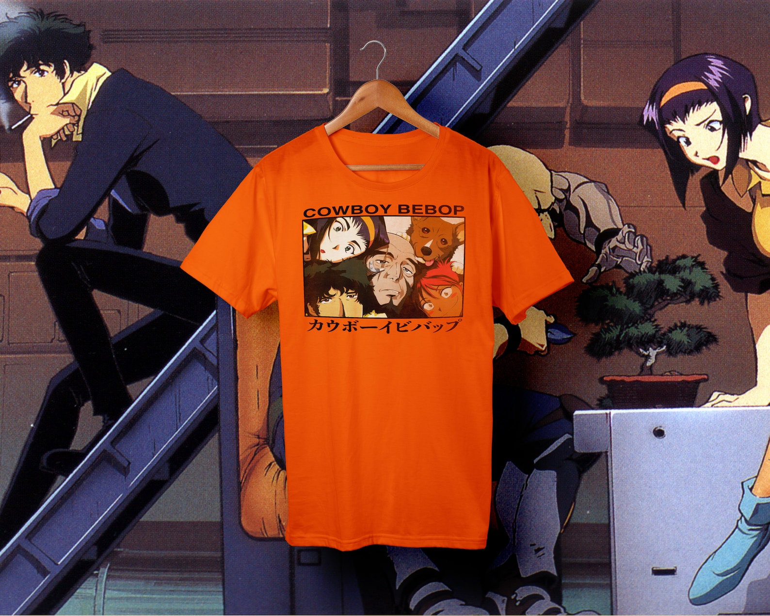Cowboy Bebop Shirt Cowboy Bebop Tshirt Cowboy Bebop Etsy Finland