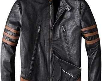 Wolverine Leather Jacket: Genuine Lambskin X-Men Cosplay Costume