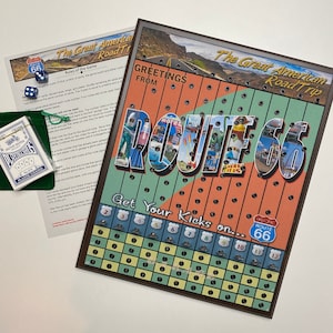 Route 66 Board Game – the Great American Road Trip - Etsy