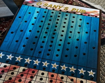 PERSONALIZED Magnetic Horse Race Board Game - 'Pony Express' | Tabletop Game