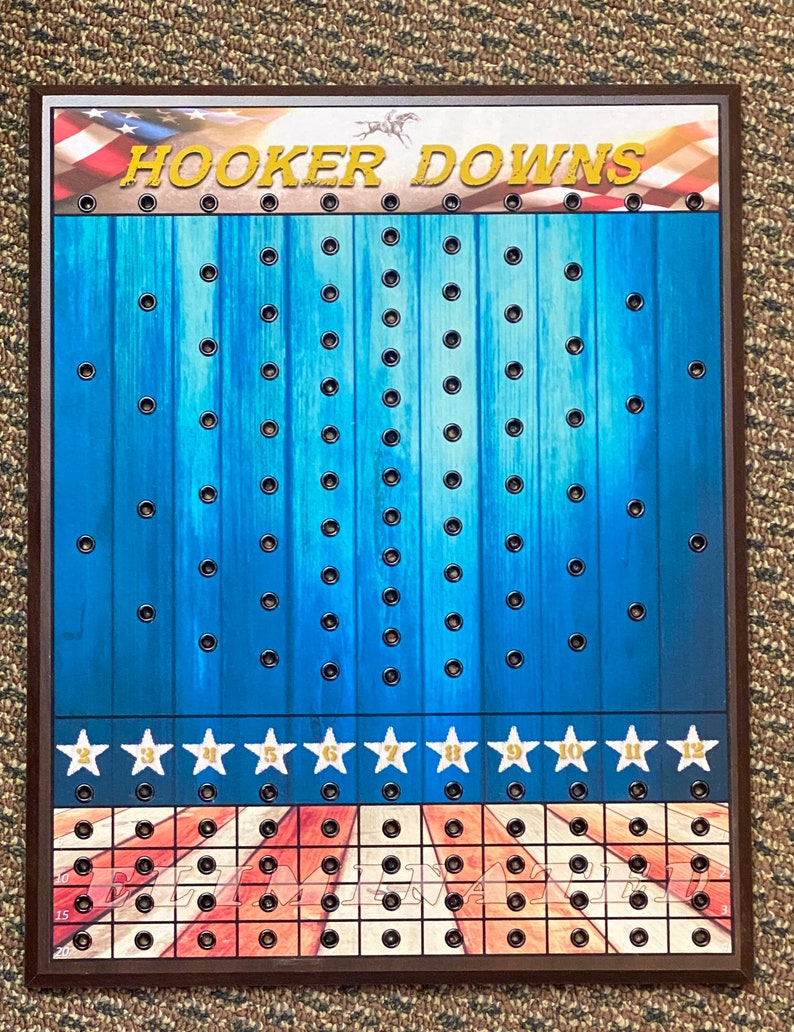 PERSONALIZED Magnetic Horse Race Board Game - 'pony Express' | Tabletop ...