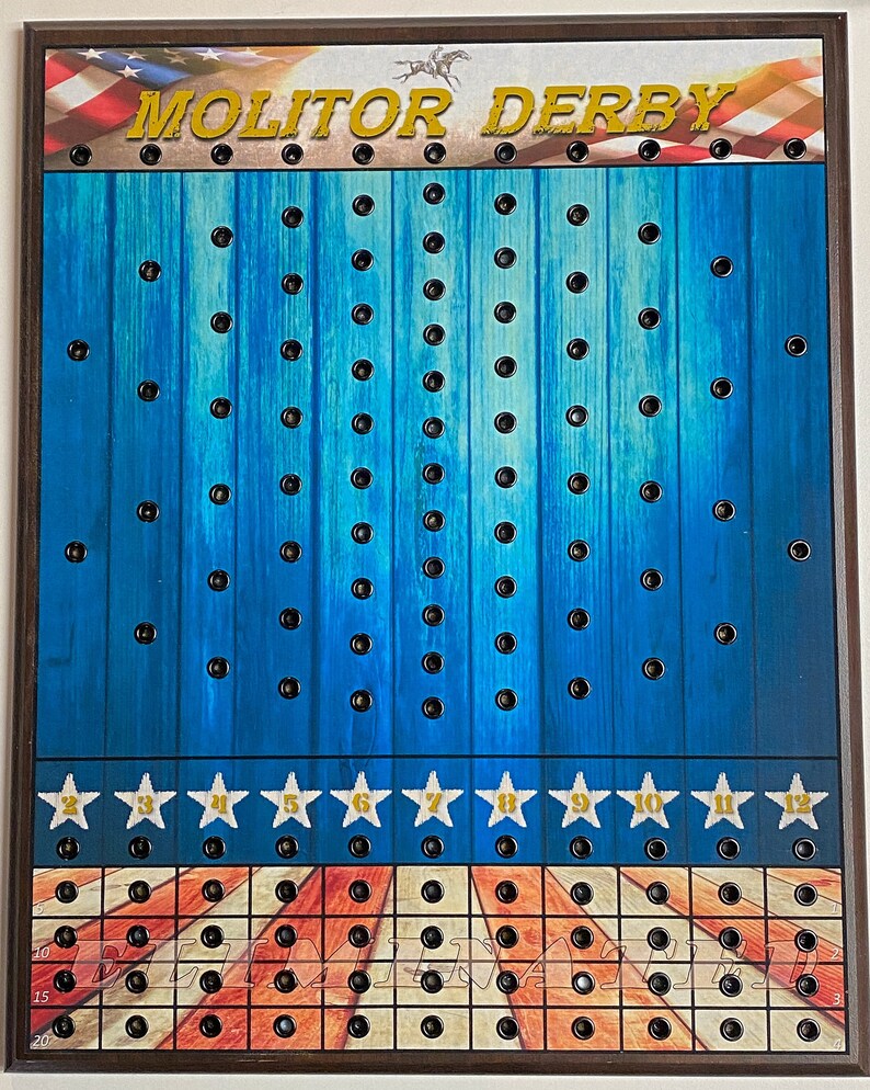 PERSONALIZED Horse Race Board Game 'pony Etsy