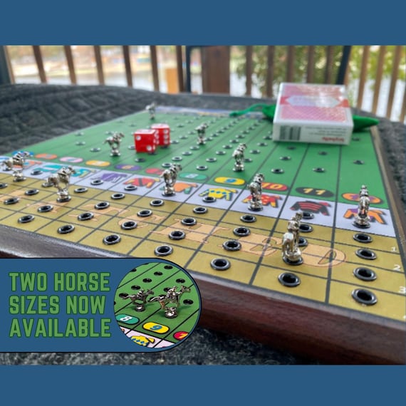 Magnetic Horse Race Board Game - 'Winner's Circle' | Tabletop Game