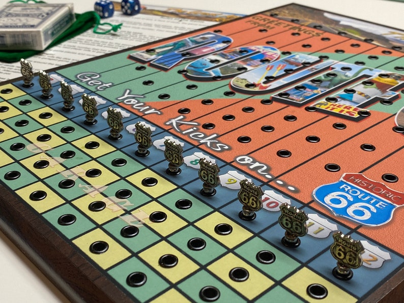 Route 66 Board Game – the Great American Road Trip - Etsy
