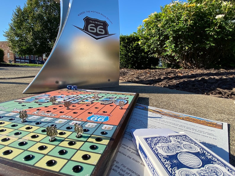 Route 66 Board Game – the Great American Road Trip - Etsy