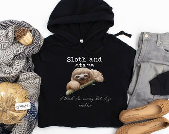 Funny sloth hoodie, sloth sweater, lazy day hoodie, sleeping sweatshirt, sloth pullover, lazy day sweater, sloth hoodie, sloth sweatshirt
