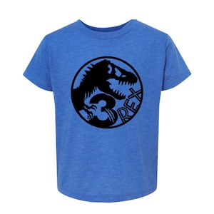 Three Rex Birthday Boy Shirt: Third Birthday T-Rex Tee