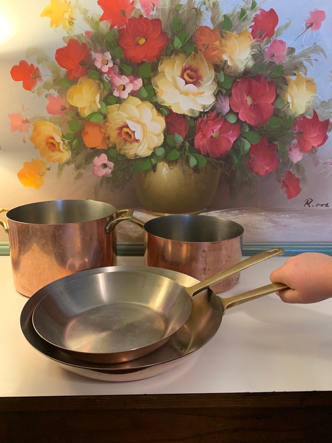 Paul revere limited edition copper pots and pans Etsy