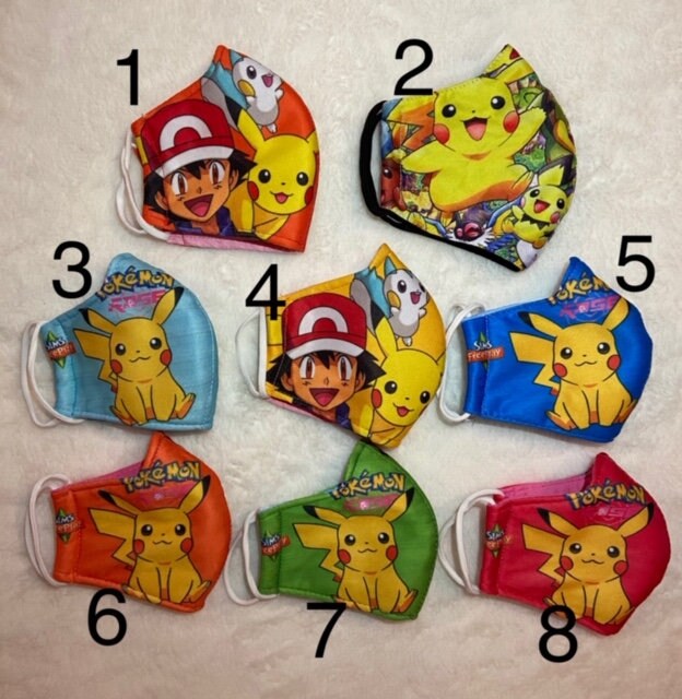 Handmade Washable/Reusable kids Face Mask