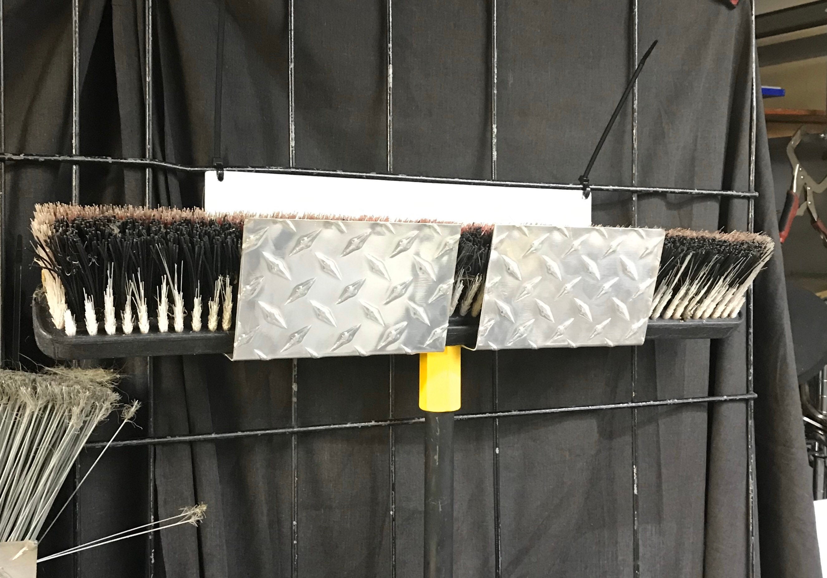 Push Broom Holder Etsy