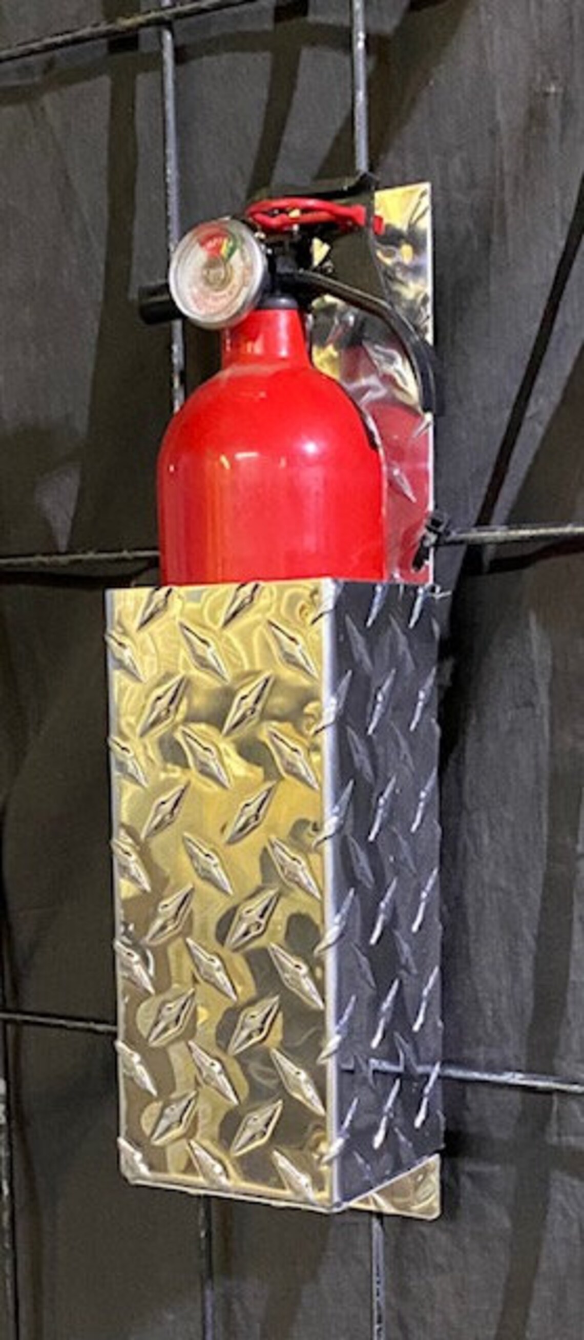 Small Fire Extinguisher Rack Etsy