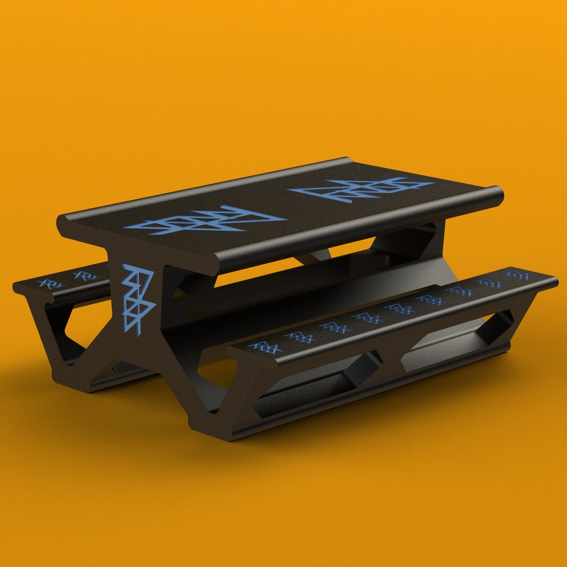 3D Blue Prints Fingerboard Park Table STL FILE Etsy