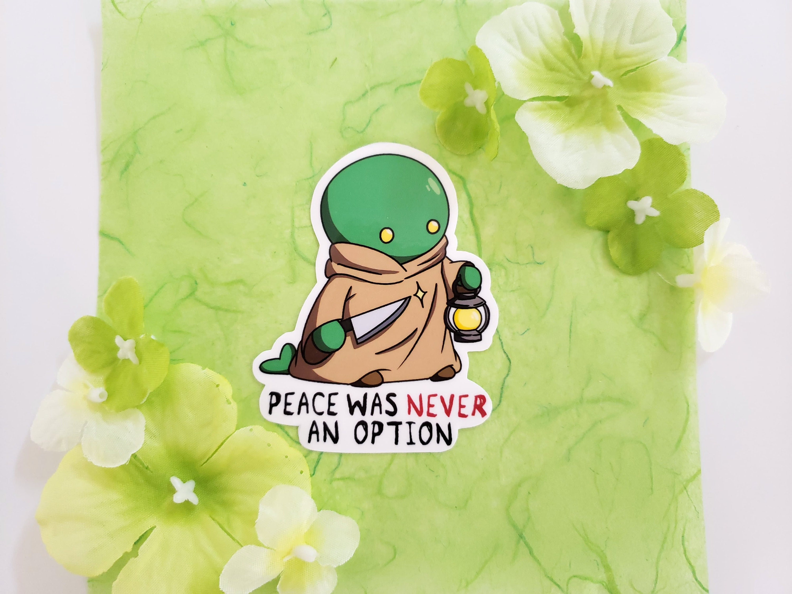 Tonberry Laminated Sticker