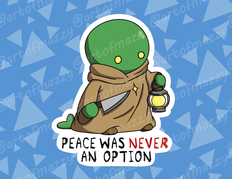 Tonberry Laminated Sticker