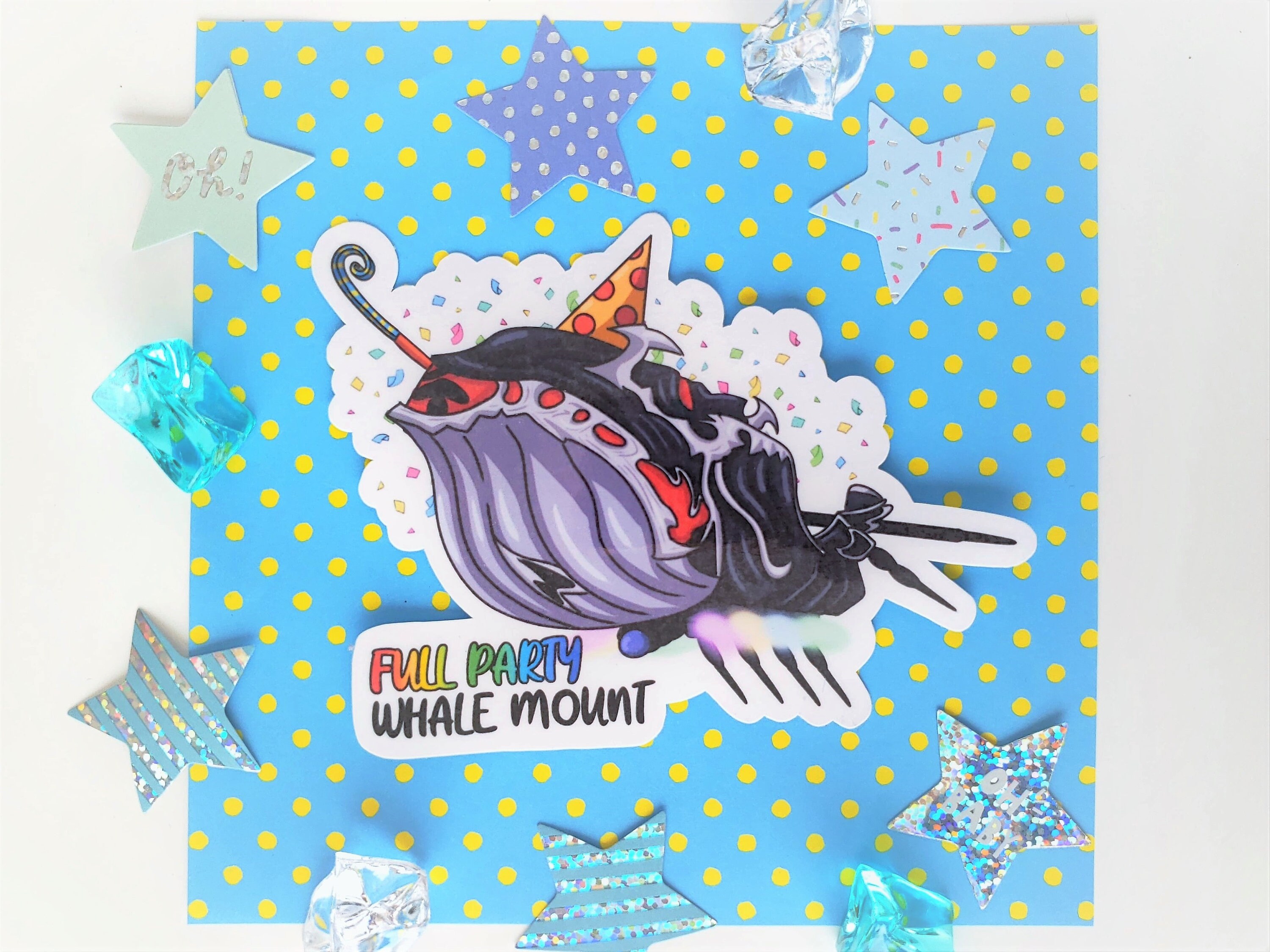 Tonberry Laminated Sticker