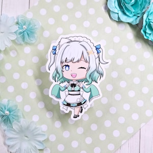 Maid Mint Vtuber Sticker