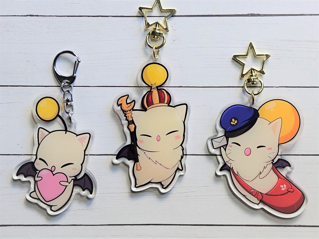 FF Kupo Acrylic Keychains - Etsy