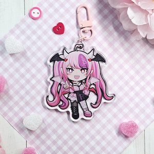 Kson Vtuber Acrylic 3in Keychain Charm