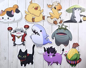 FFXIV Pet Minion Stickers