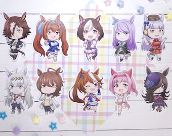 UmaMusume Horse Girls Stickers | Weatherproof, Waterproof, & UV Resistant Sticker