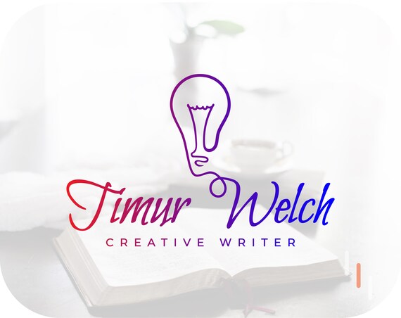 Creative Freelance Writer Logo Design Autor Copywriter Logo Etsy Creative Freelance Writer Logo Design Autor Copywriter Logo Etsy