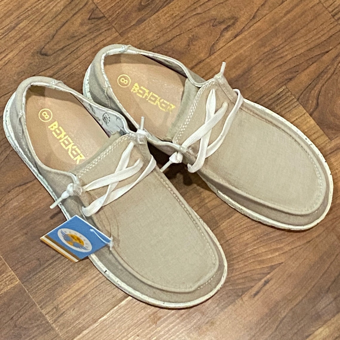 custom leather hey dude shoes