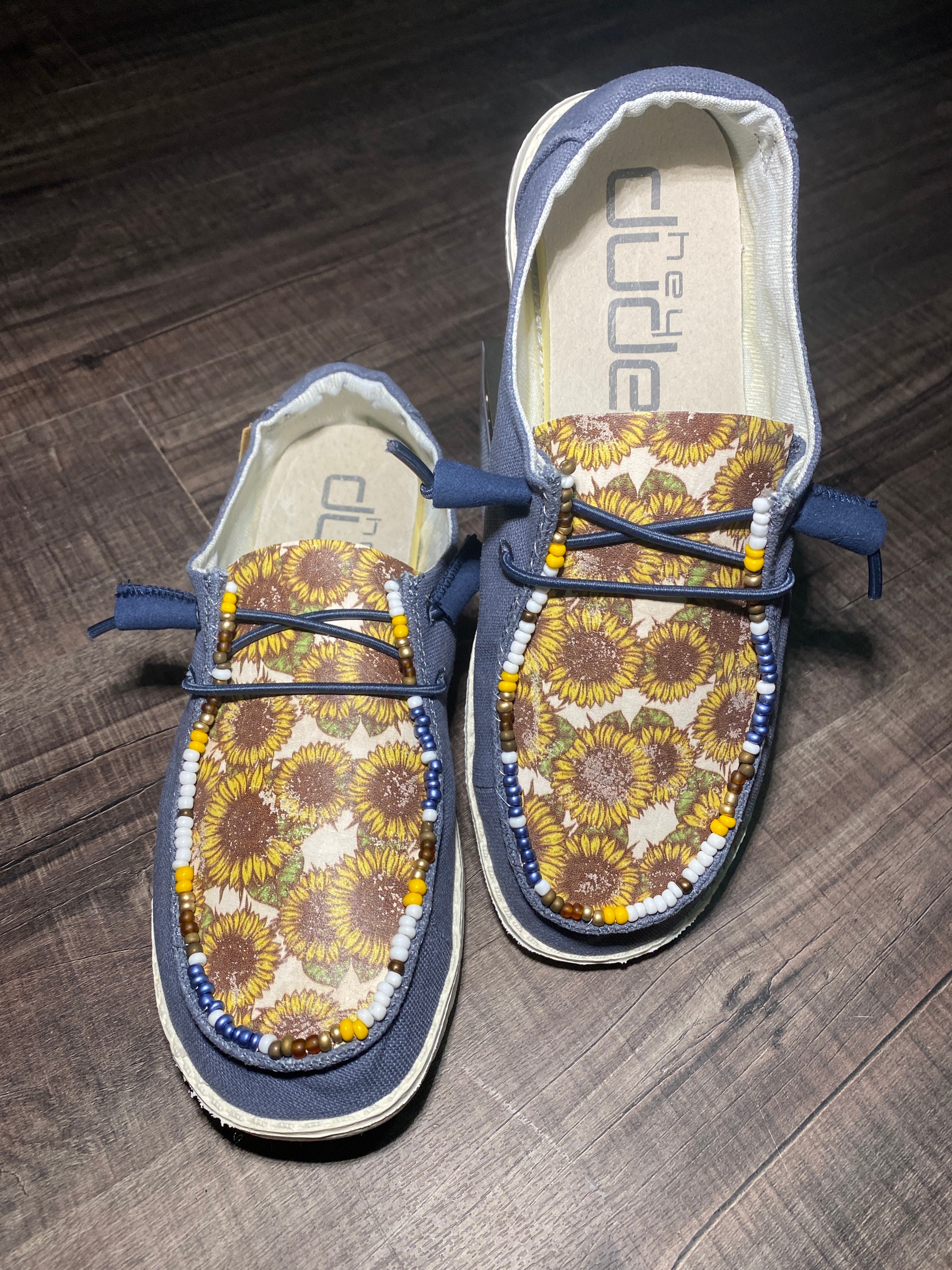 custom leather hey dude shoes