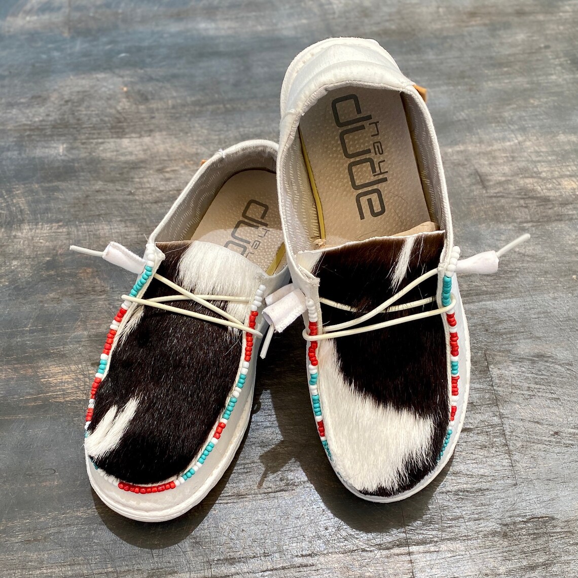 cowhide hey dudes amazon