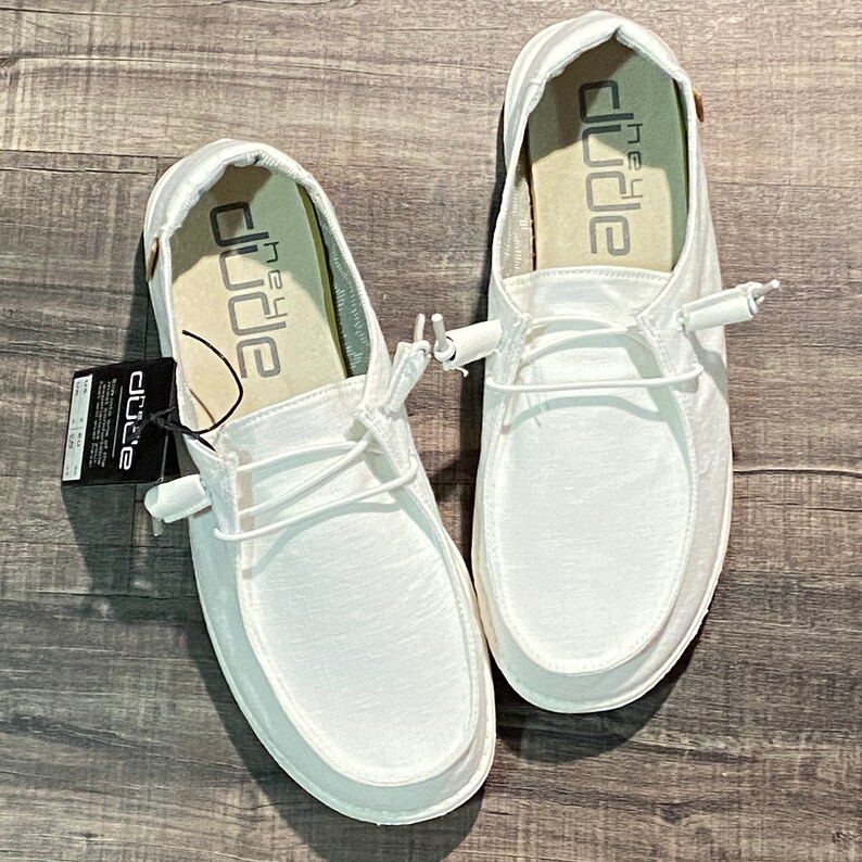 custom leather hey dude shoes