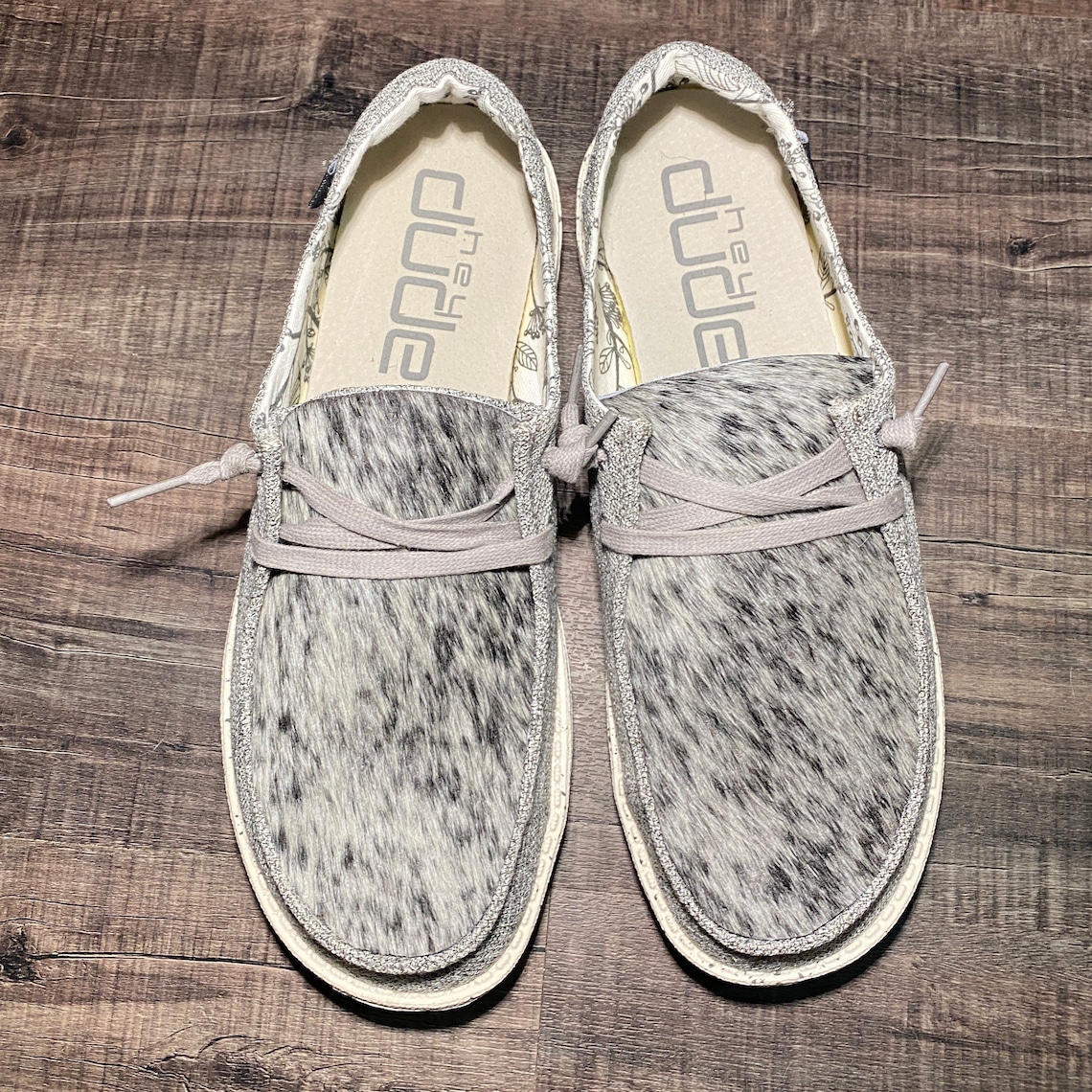 cowhide hey dudes amazon