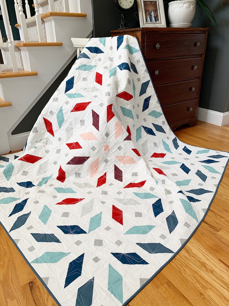 Winter Flurry Quilt Pattern Etsy