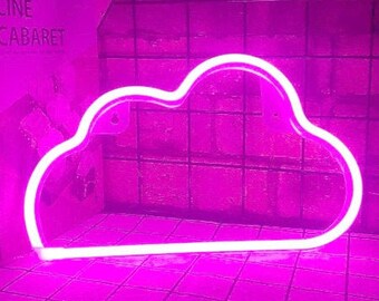 YDL Neon Sign Cloud Lights Blue Wall Art D/écor USB /& Battery Powered LED Neon Night Light for Kids Bedroom,Dorm,Wedding Party Birthday Gifts Baby Nursery Lamp