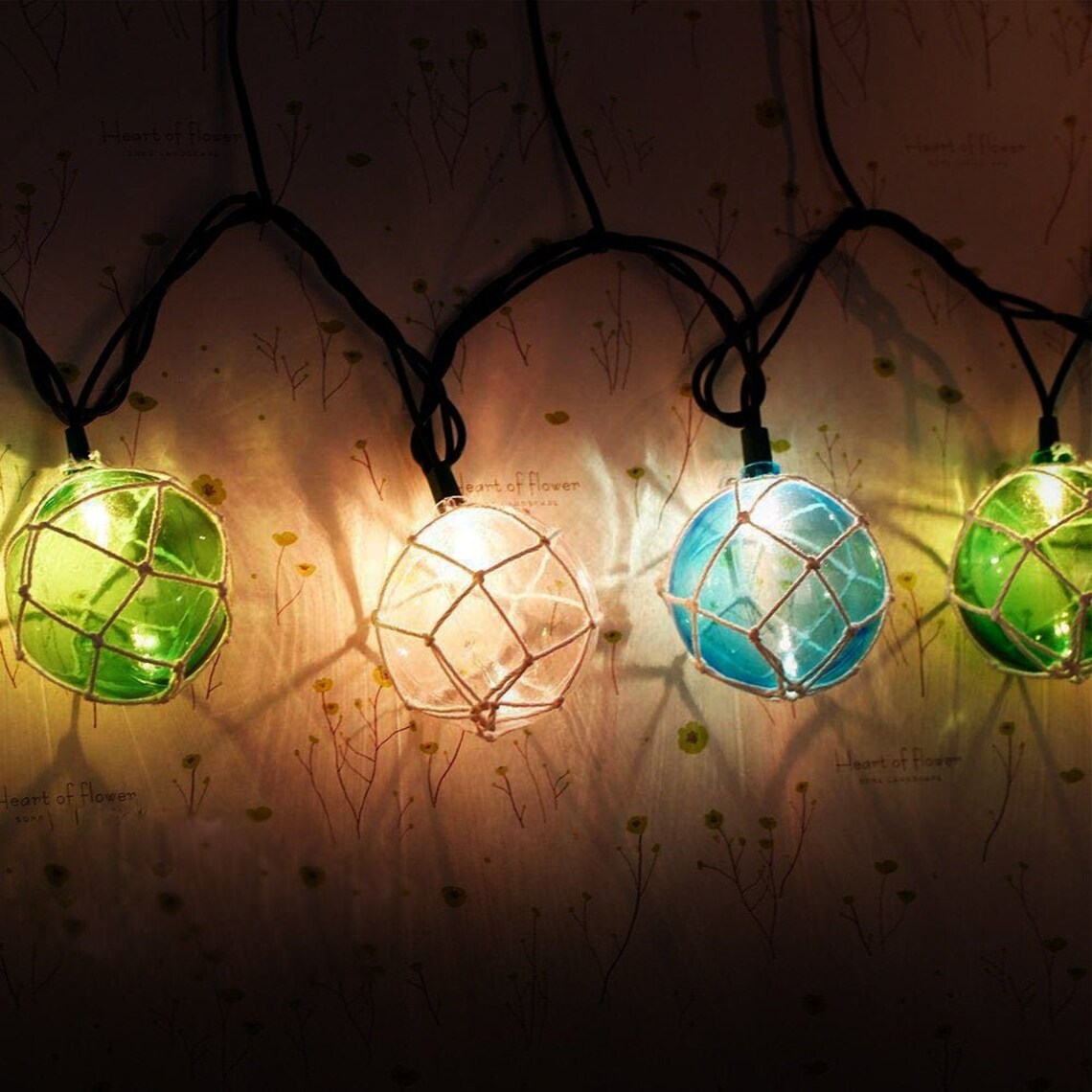 Fish Float String Lights Fish Float Hanging Fairy Lights Etsy