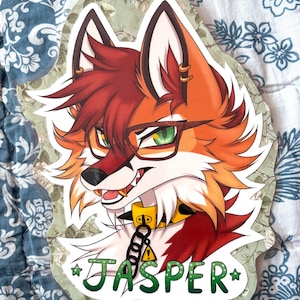 Custom Fursuit Badge