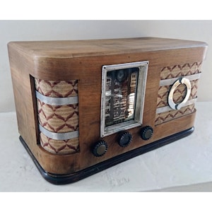 Vintage Bluetooth Radio - TSF Bluetooth Radio - Bluetooth Speaker - Old Radio