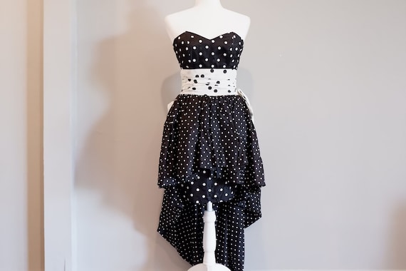 Vintage polka dot dress