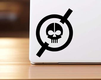 twenty one pilots Skull Vinyl Decal, Car Decal, Laptop Decal Sticker